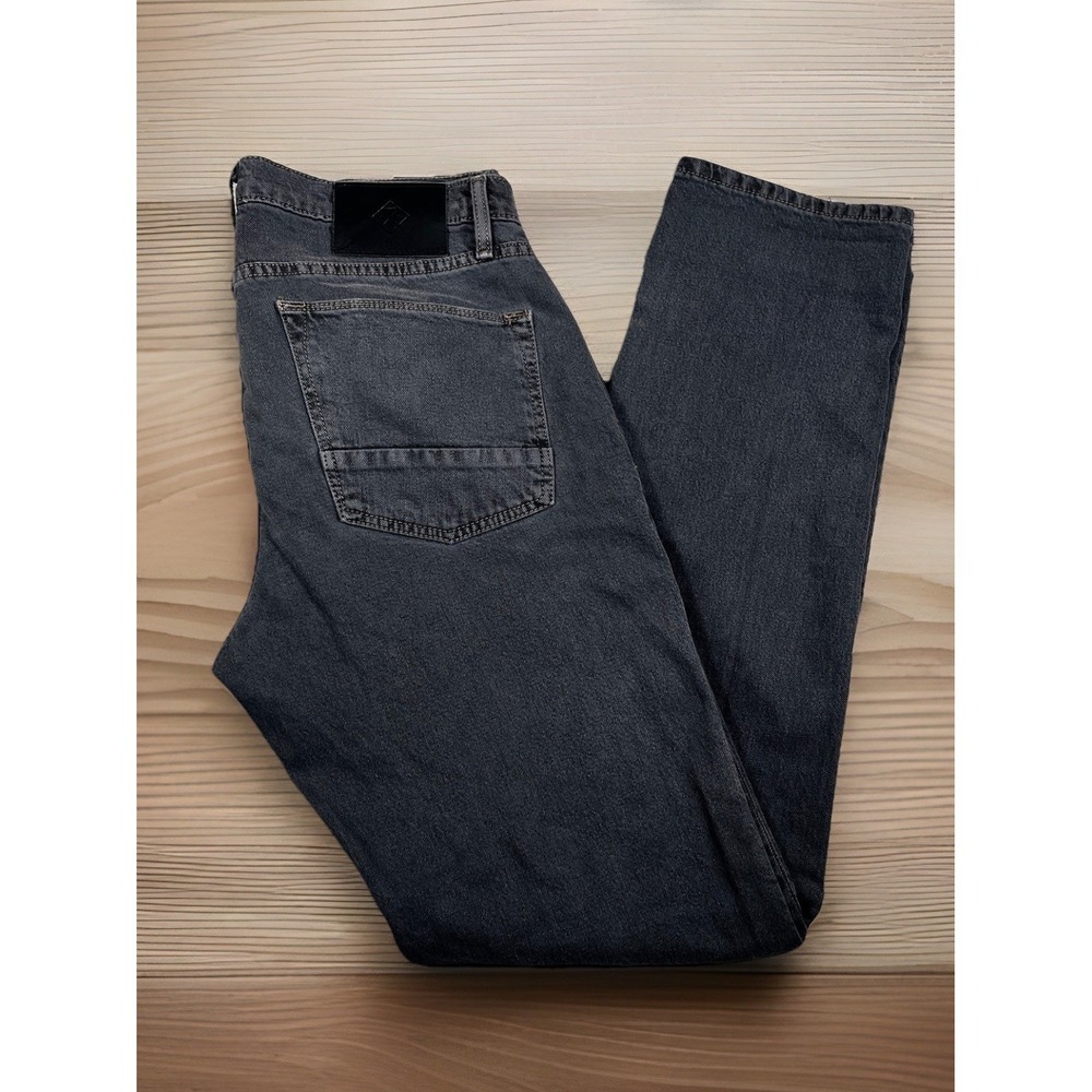 Roark Jeans Mens 32x34 Gray‎ Straight Fit Hwy 128 Denim Outdoors 5-Pocket Chino